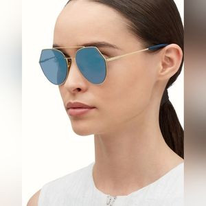 New - 💯 Original - Fendi Black with Rose Gold Metal Frame